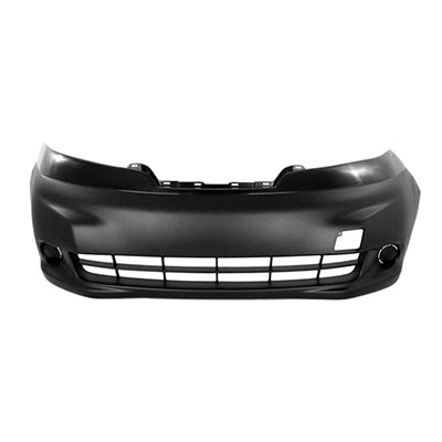 1000 | 2013-2021 NISSAN NV200 Front bumper cover S|SV; w/o Appearance Pkg; Textured | NI1000295|620223LM0J
