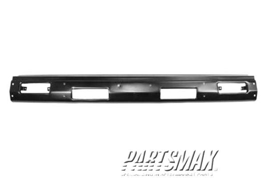1002 | 1986-1992 NISSAN D21 Front bumper face bar Hardbody; bright; w/filler | NI1002107|6202209G25