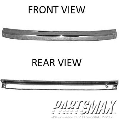 1002 | 1996-1999 NISSAN PATHFINDER Front bumper face bar bright; to 12/98 | NI1002128|F20220W425