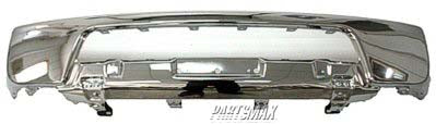 1002 | 2005-2008 NISSAN FRONTIER Front bumper face bar w/o Fog Lamps; Chrome | NI1002140|62014EA810