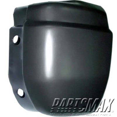 1004 | 1986-1992 NISSAN D21 LT Front bumper extension outer black | NI1004134|6202509G01