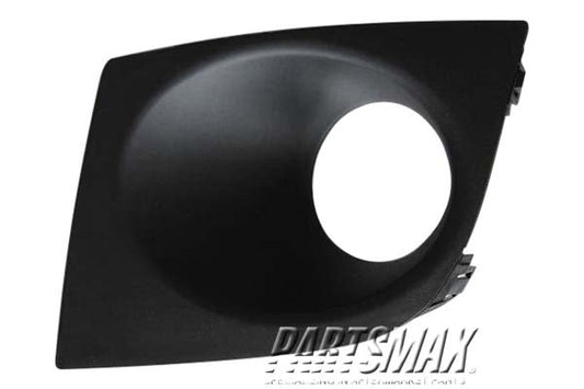 1038 | 2007-2011 NISSAN VERSA LT Front bumper insert SL; Sedan; Fog Lamp Opening Cover; w/Fog Lamps | NI1038112|62257EM30B