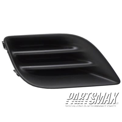 1038 | 2012-2014 NISSAN VERSA LT Front bumper insert Sedan; Fog Lamp Opening Cover; w/o Fog Lamps | NI1038128|622573BA0A