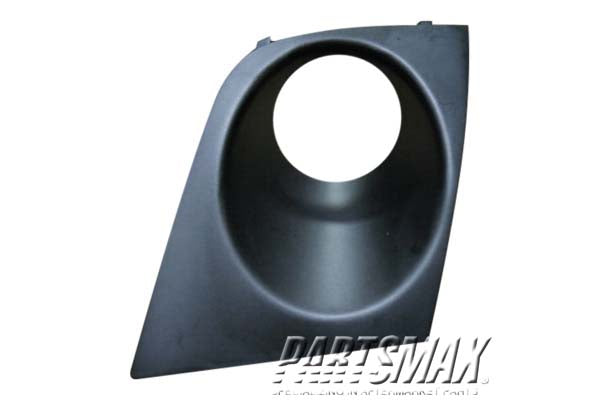 1039 | 2007-2012 NISSAN VERSA RT Front bumper insert SL; H/B; Fog Lamp Opening Cover; w/Fog Lamps | NI1039112|62256EM30B