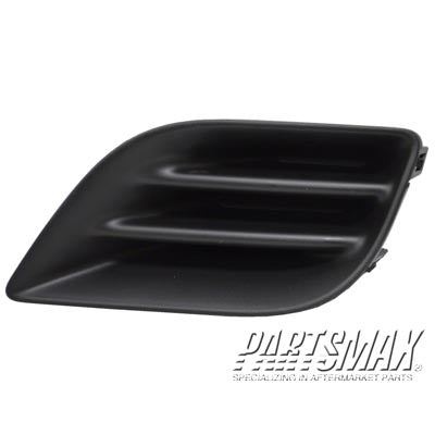 1039 | 2012-2014 NISSAN VERSA RT Front bumper insert Sedan; Fog Lamp Opening Cover; w/o Fog Lamps | NI1039128|622563BA0A