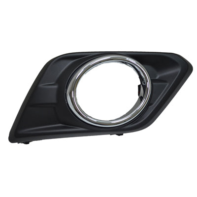 530 | 2014-2016 NISSAN ROGUE RT Front bumper insert Fog Lamp Bezel; w/Fog Lamps | NI1039132|622564BA0B