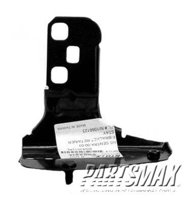 1066 | 2000-2003 NISSAN SENTRA LT Front bumper bracket except SE; bumper stay | NI1066123|622175M000