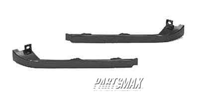 1089 | 1999-2003 NISSAN PATHFINDER RT Front bumper filler lower grille filler; from 10/98; matte black - paint to match | NI1089105|623202W3070