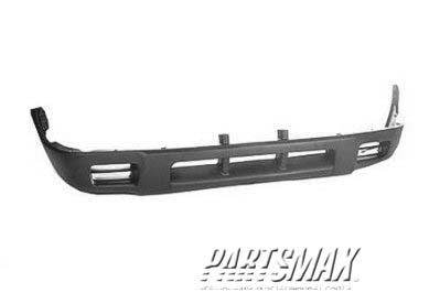 1095 | 2000-2001 NISSAN XTERRA Front bumper valance matte black | NI1095120|F20127Z025