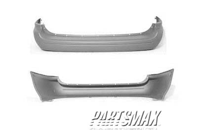 2430 | 1999-2002 NISSAN QUEST Rear bumper cover prime | NI1100212|850227B225