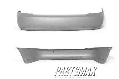 2430 | 2000-2003 NISSAN SENTRA Rear bumper cover prime | NI1100218|H50225M025