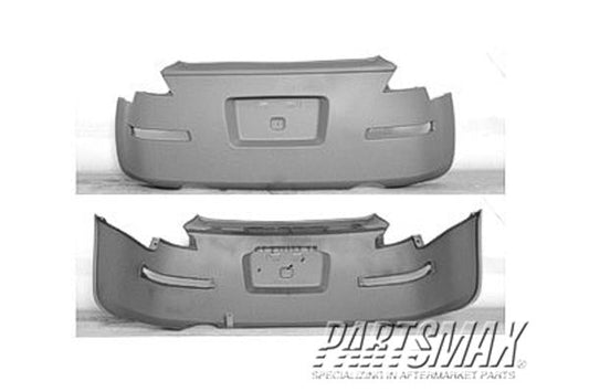 1100 | 2003-2007 NISSAN 350Z Rear bumper cover prime | NI1100228|85022CF41J