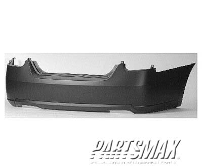 2430 | 2007-2008 NISSAN MAXIMA Rear bumper cover w/o parking assist; prime | NI1100246|85022ZK30B