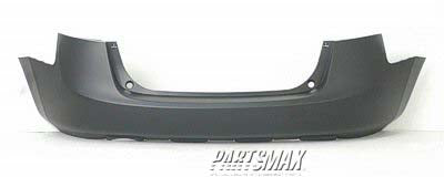 2430 | 2008-2013 NISSAN ROGUE Rear bumper cover S|SL|SV; prime | NI1100260|HEM22JM04H