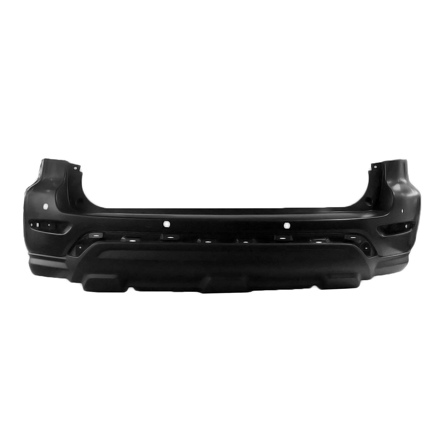 2430 | 2017-2019 NISSAN PATHFINDER Rear bumper cover w/Park Assist; w/o Towing Hitch; prime | NI1100315|850229PF3H