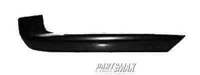 2470 | 1996-1999 NISSAN PATHFINDER RT Rear bumper extension outer black; to 12/98 | NI1105112|H50240W026
