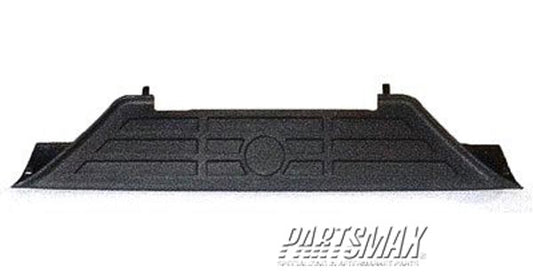 1191 | 2004-2015 NISSAN TITAN Rear bumper step pad Center; Textured Black | NI1191100|850747S200