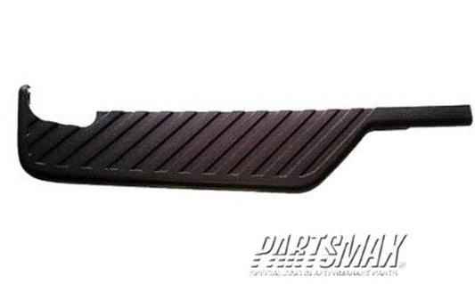 1196 | 2004-2014 NISSAN TITAN LT Rear bumper step pad Textured Black | NI1196100|850637S200