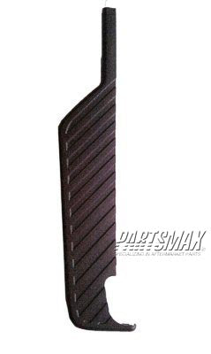 1197 | 2004-2014 NISSAN TITAN RT Rear bumper step pad Textured Black | NI1197100|850627S200