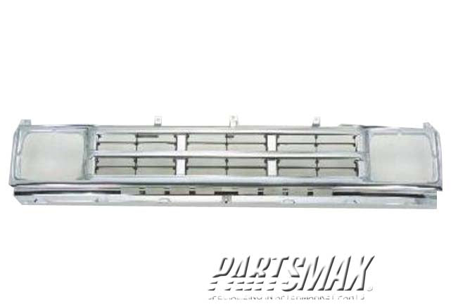 860 | 1990-1992 NISSAN D21 Grille assy bright | NI1200121|6231086G20