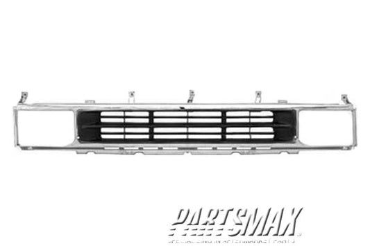 860 | 1993-1995 NISSAN PATHFINDER Grille assy bright & silver | NI1200164|6231060G00