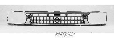 860 | 1996-1999 NISSAN PATHFINDER Grille assy dark grey; to 12/98 | NI1200175|623100W001