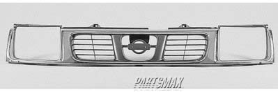 1200 | 1998-2000 NISSAN FRONTIER Grille assy prime | NI1200181|623103S500