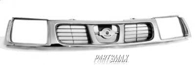 1200 | 1998-2000 NISSAN FRONTIER Grille assy bright | NI1200183|623103S510