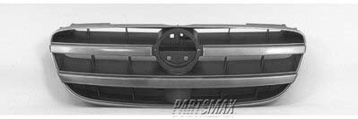 1200 | 2002-2003 NISSAN MAXIMA Grille assy black & silver | NI1200201|620705Y700