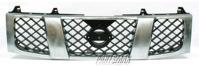 1200 | 2004-2007 NISSAN TITAN Grille assy bright & black | NI1200210|623107S200