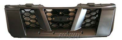 860 | 2005-2008 NISSAN XTERRA Grille assy all | NI1200220|62310ZS20A