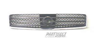 860 | 2011-2011 NISSAN MAXIMA Grille assy 3.5 SV; w/Sport Pkg | NI1200243|62070ZY80A