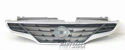 860 | 2010-2013 NISSAN ALTIMA Grille assy Coupe | NI1200245|62070ZX10A