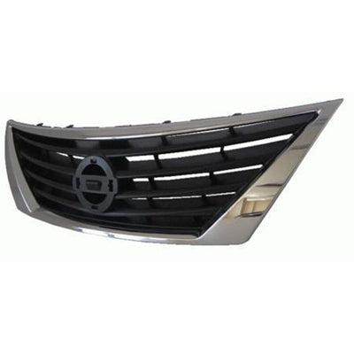 1200 | 2012-2014 NISSAN VERSA Grille assy SL|SV; Sedan | NI1200247|623103BA5A