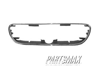 1210 | 2000-2001 NISSAN MAXIMA Grille molding bumper mounted; GXE/GLE | NI1210103|620702Y900