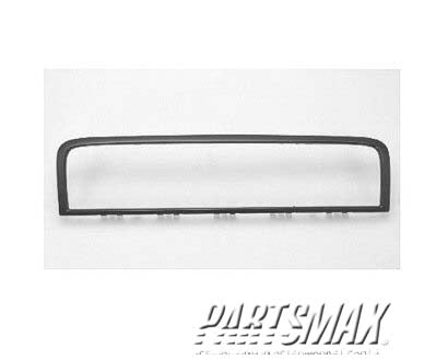 920 | 2002-2004 NISSAN PATHFINDER Grille molding inner molding; black - paint to match | NI1210105|623824W706