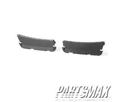 1218 | 2004-2004 NISSAN PATHFINDER ARMADA Grille air deflector Air Deflector; RH | NI1218101|623127S000