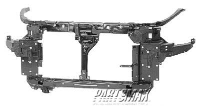 1225 | 2003-2006 NISSAN MURANO Radiator support support assembly; steel | NI1225160|62500CC40A