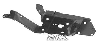 1225 | 2008-2013 NISSAN ROGUE Radiator support RH; Side Support Panel | NI1225183|62520JM00A