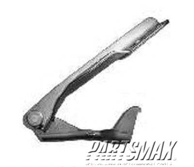 1236 | 2000-2001 INFINITI I30 Hood hinge assy right side | NI1236116|654002Y00A