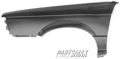 1240 | 1987-1988 NISSAN SENTRA LT Front fender assy except 2dr coupe | NI1240114|F311360A30