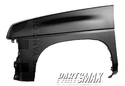 1240 | 1986-1994 NISSAN D21 LT Front fender assy 2WD; Hardbody | NI1240118|6311392G31