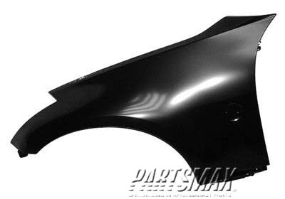 1240 | 2003-2009 NISSAN 350Z LT Front fender assy steel | NI1240177|FCA01CD0MA