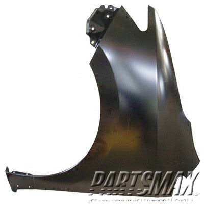 50 | 2011-2017 NISSAN QUEST LT Front fender assy w/Side Mldg | NI1240202|631011JA0B