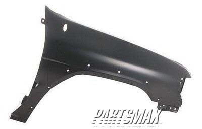 1241 | 1999-2004 NISSAN PATHFINDER RT Front fender assy LE|SE; from 12/98; w/flare; w/o side guard molding | NI1241174|F31002W633