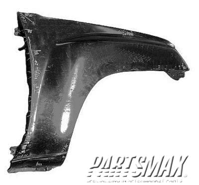 60 | 2005-2015 NISSAN XTERRA RT Front fender assy all | NI1241183|FCA00ZL0EA