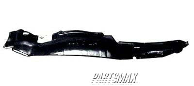 1248 | 1986-1994 NISSAN D21 LT Front fender inner panel Hardbody; 4WD | NI1248102|6388158G10