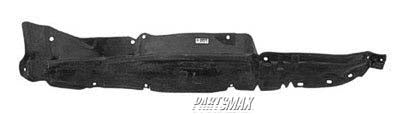 1248 | 1986-1994 NISSAN D21 LT Front fender inner panel Hardbody; 2WD | NI1248103|6388101G02