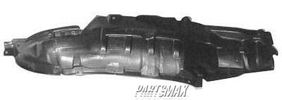 140 | 2000-2004 NISSAN XTERRA RT Front fender inner panel fender liner | NI1249105|638407Z000