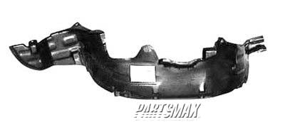 1250 | 1991-1994 NISSAN SENTRA LT Front fender splash shield all | NI1250105|6384365Y00